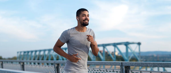 man running