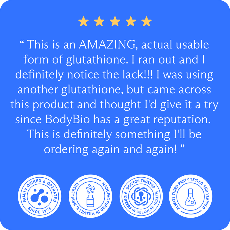 BodyBio | Liposomal Glutathione BodyBio UK BodyBio | Liposomal Glutathione BodyBio UK