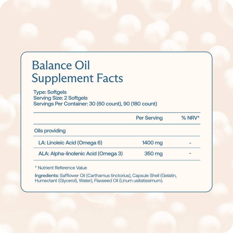Balance Oil (Omega 6 + 3) image 1