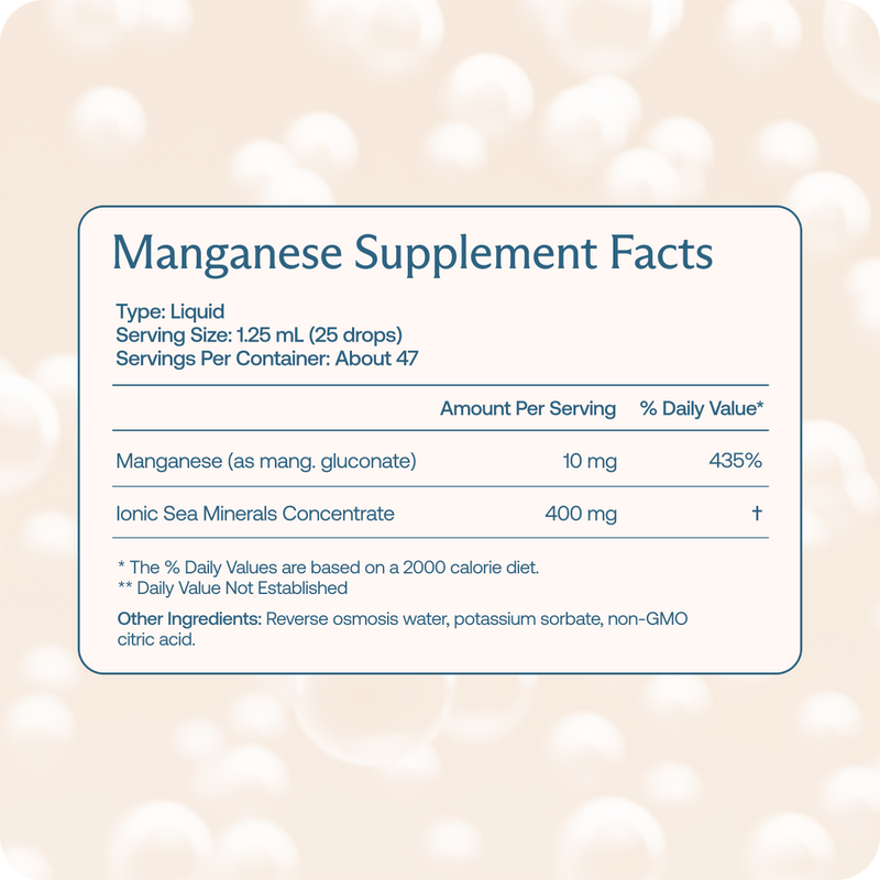 Liquid Manganese Supplement image 2